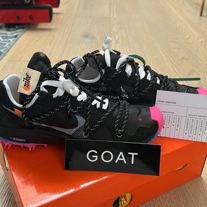 🔥OFF-WHITE X WMNS AIR ZOOM TERRA KIGER 5 w 7 NWT 🥵